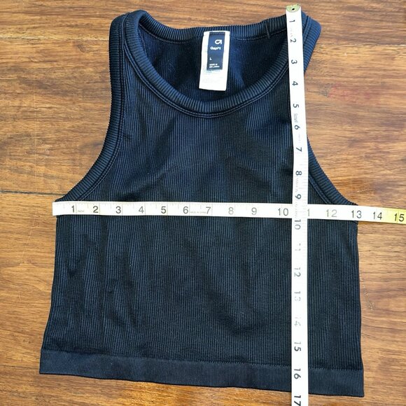 Gap Body Seamless Ribbed Bralette Tanks Cropped set of 2 Large - Picture 6 of 7